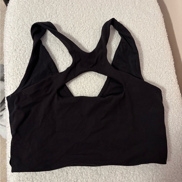 lululemon athletica Black Cutout Sports Bra - Picture 3 of 4
